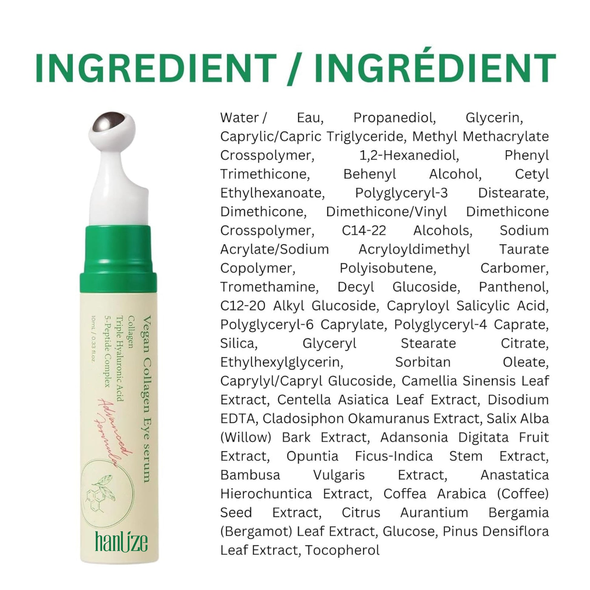 Vegan Collagen Eye Serum – Brighten & Firm Naturally
