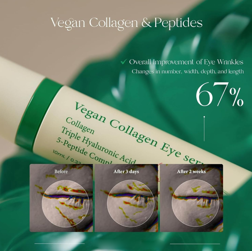 Vegan Collagen Eye Serum – Brighten & Firm Naturally